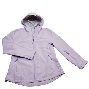 Avalanche Weather Shield Lightweight Waterproof Hooded Lilac Jacket Womens Large